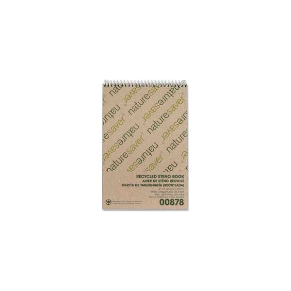 Nature Saver Nature Saver® Recycled Steno Notebook, 6" x 9", Gregg